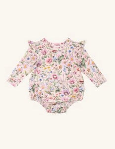 Fleur Harris - Garden of Dreams Bodysuit - Peach