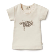 Load image into Gallery viewer, Wilson and Frenchy- Tiny Turtle Organic Tee
