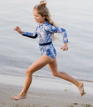 Load image into Gallery viewer, Bebe - Skyler Print Long Sleeve Sunsuit/Swimmer
