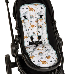 All4 Ella Pram Liners - Whales,Beige dinosaurs or Floral Bouque