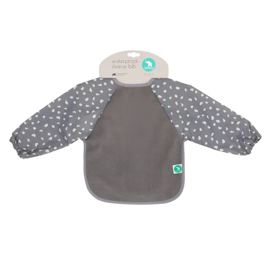 All4 Ella - Long Sleeve Bib -  Dusty Grey