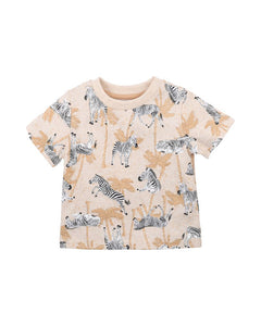 Fox & Finch - Bebe - Savanna Print Tee - Savanna Print