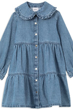 Load image into Gallery viewer, Milky - Denim Tiered Dress

