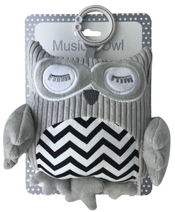 E S Kids - Musical Owl - Grey 18cm