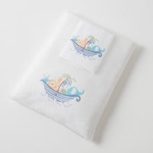 Load image into Gallery viewer, Jiggle &amp; Giggle - Fun Ark Towel &amp; Washer set
