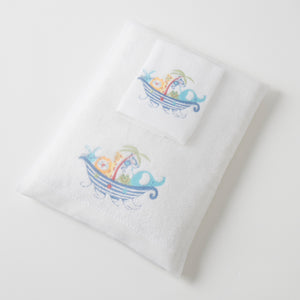 Jiggle & Giggle - Fun Ark Towel & Washer set