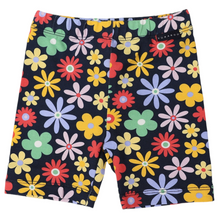 Load image into Gallery viewer, Korango - Flower Bike Short - Navy or Cloud
