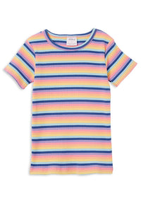 Milky - Multi Stripe Rib Tee