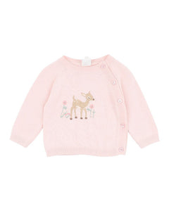 Bebe - Molly Deer Jumper - Heavenly Pink